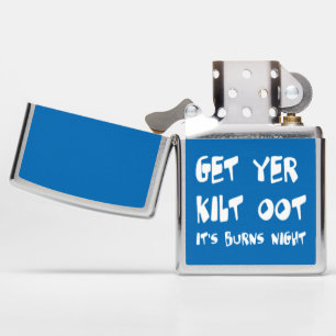 Krijg je kilt uit, het is Burns Night Schotse dial