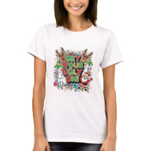 Krijg je lelijke T-shirt aan (kerstvakantie)