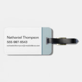 Krijg je vreugde terug - De Witte Lotus Bagagelabel (Achterkant horizontaal)