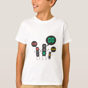 Krijg Retro Vibes met onze Funny Traffic Light T-shirt