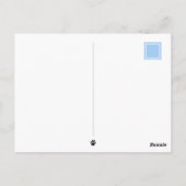 Krijg snel goed Cat Mouse Custom Briefkaart (Achterkant)