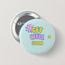 Krijg snel vet tekst met bloemen op blauw