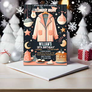 Krijg sterren Sleepover Slumber Party 13e verjaard Kaart