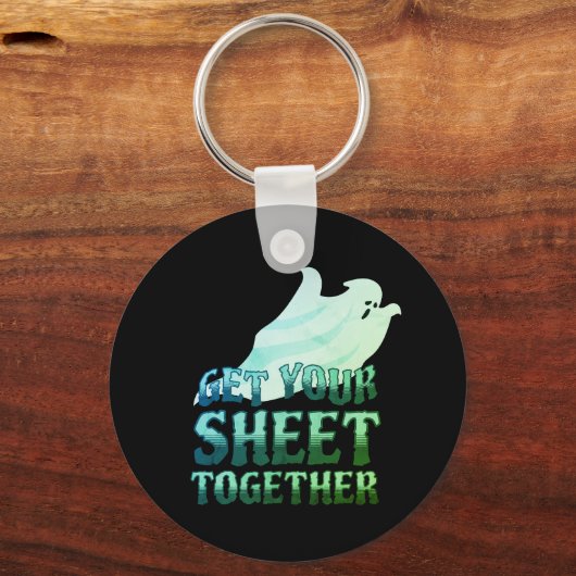 Krijg uw blad samen sleutelhanger (Voorkant)