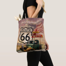 Krijg uw Kicks op Route 66 Draagtas