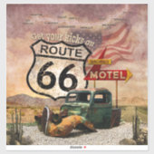 Krijg uw Kicks op Route 66 Sticker (Vel)