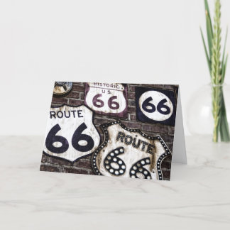 Krijg uw schoppen op Route 66 Kaart