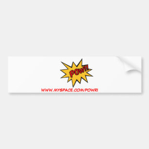 Krijg, WWW.MYSPACE.COM/POWRI Bumpersticker