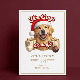 Krijgen jullie cadeaus? Grappig kerstfeest Kaart