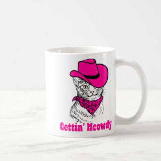 Krijgen Meowdy Cat Mom Western Cowgirls Bacheloret Koffiemok