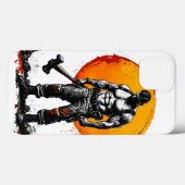 krijger barbaar middeleeuwse fantaiPhone / iPad ca Case-Mate iPhone Case (Achterkant (horizontaal))