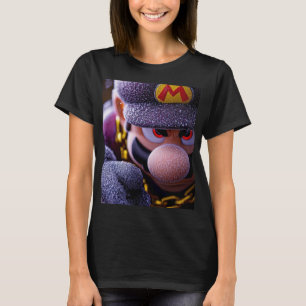 Krijger Gezichtskunst T-Shirt Tribale Krijger Gr