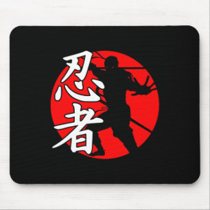 Krijger Japan Ninja T-shirt Karate Judo Gevecht St Muismat