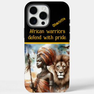 Krijger met leeuwenkracht iPhone 16 pro max hoesje