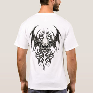 Krijger Stam Schedel Crest T-shirt