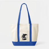 Krijger tote bag (Voorkant)