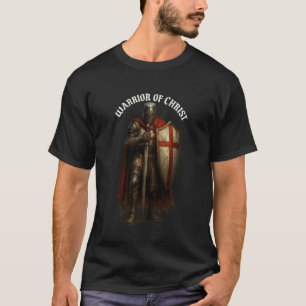 Krijger van Christus - Katholieke Tempeliers Ridde T-shirt