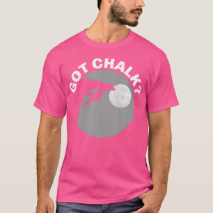 Krijgt krijt bergbeklimmen voor Boulder klimmers T-shirt