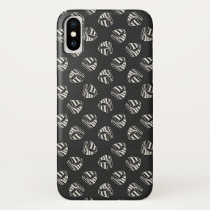 Krijt Getekend Zeilbootpatroon iPhone X Hoesje
