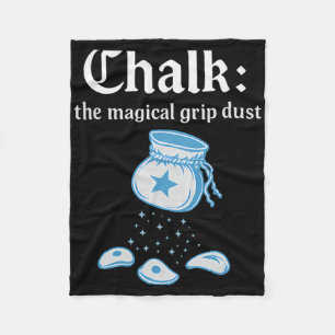 Krijt Magische Grip Stof Wizard Klimmen Kunstwerk Fleece Deken