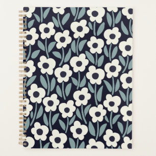 Krijtbloem Tuin Moody Middernacht Planner