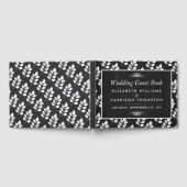 Krijtbord Bloem Blad Bruiloft Gastenboek (Volledig)