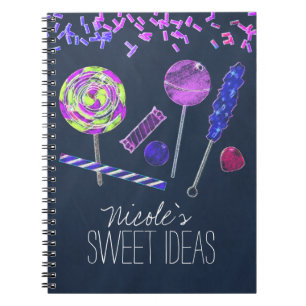 Krijtbord Candy Land Snoepjes Krijt Doodles Feestj Notitieboek