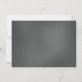 Krijtbord Gender Reveal Douche Uitnodiging (Achterkant)