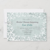 Krijtbord Krijt  Strand Zeester Uitnodiging (Voorkant)