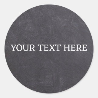 Krijtbord Kruidenpot Klassieke Ronde Cirkel Sticker