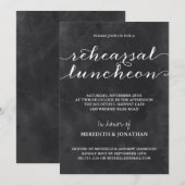 Krijtbord Proef Luncheon Kaart (Voorkant / Achterkant)