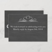 Krijtbord RSVP (Voorkant / Achterkant)