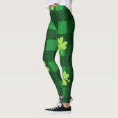 Krijtbord Shamrock St. Patrick's Day Leggings (Links)