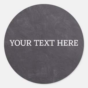 Krijtbord Spice Jar Classic Ronde Cirkel Ronde Sticker