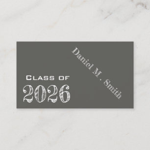 Krijtbord uitstraling 2026 - diploma naamkaart visitekaartje