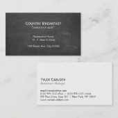 Krijtbord Visitekaartje (Voorkant / Achterkant)