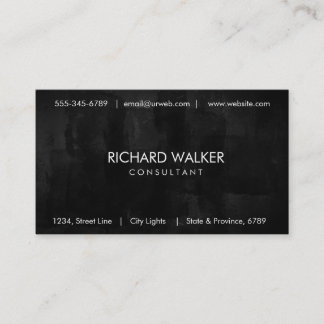 Krijtbord Zwart bord Elegant Modern Professional Visitekaartje