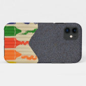 Krijtjes Case-Mate iPhone Case (Achterkant (horizontaal))