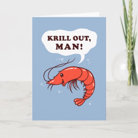 Krill Out Man Kaart (Voorkant)