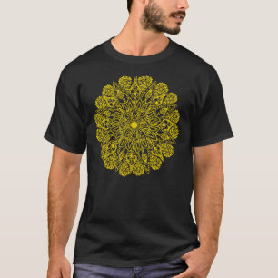 Krim is Oekraïne - politieke mandala (geel) Cla T-shirt
