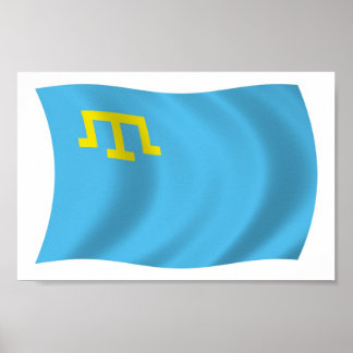 Krim Poster Tatars Flag Print