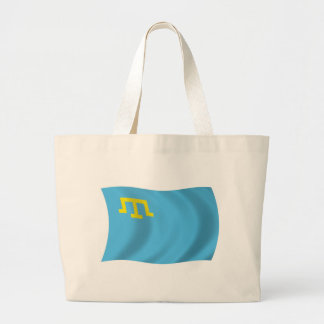 Krim-Tataarse Vlag Boodschappentas Grote Tote Bag