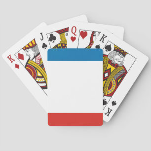 Krim vlag pokerkaarten
