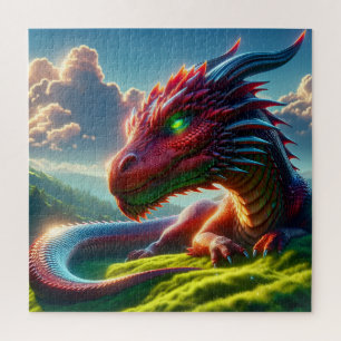 Kriminele Ember Rustende Draak bij Fantasie bij he Legpuzzel
