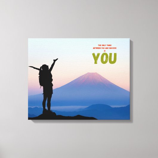 Krimpend u muurkunst canvas afdruk (Voorkant)