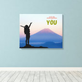 Krimpend u muurkunst canvas afdruk (Insitu (Houten vloer))