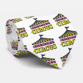 Krimpende circus stropdas (Opgerold)