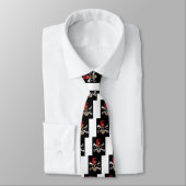 Krimpende Masonic Skull en Botten met Fez Stropdas (Gebonden)