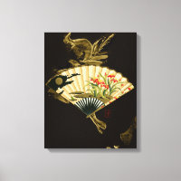Krimpende oosterse ventilator met Floral Design