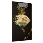 Krimpende oosterse ventilator met Floral Design Klembord (Rechts)